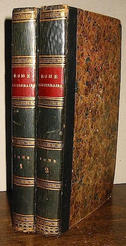 Charles Didier Rome souterraine 1833 Paris Librairie de la Revue encyclopédique